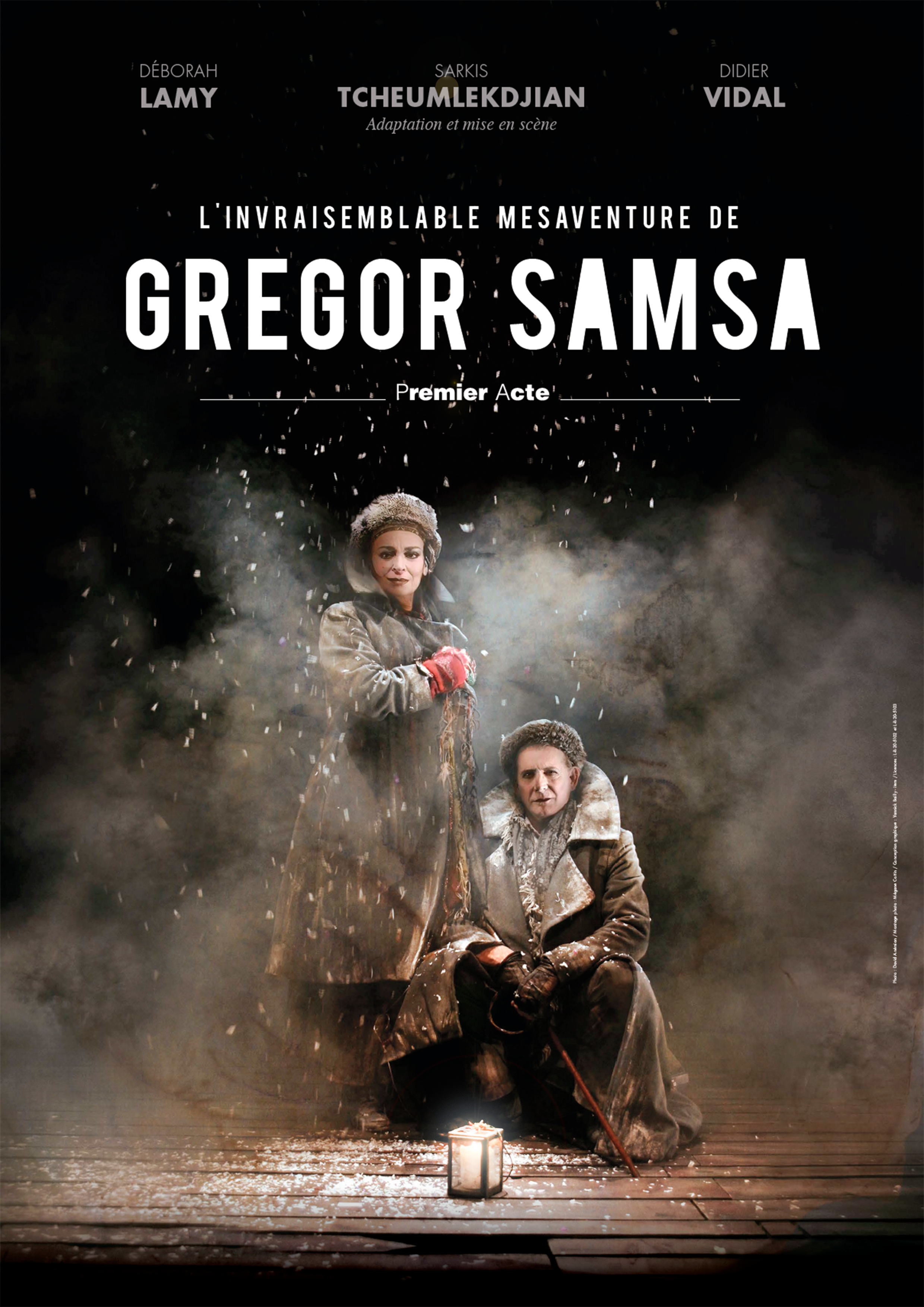 Affiche L'Invraisemblable Mésaventure de Gregor Samsa - adapté de La Métamorphose de F. Kafka